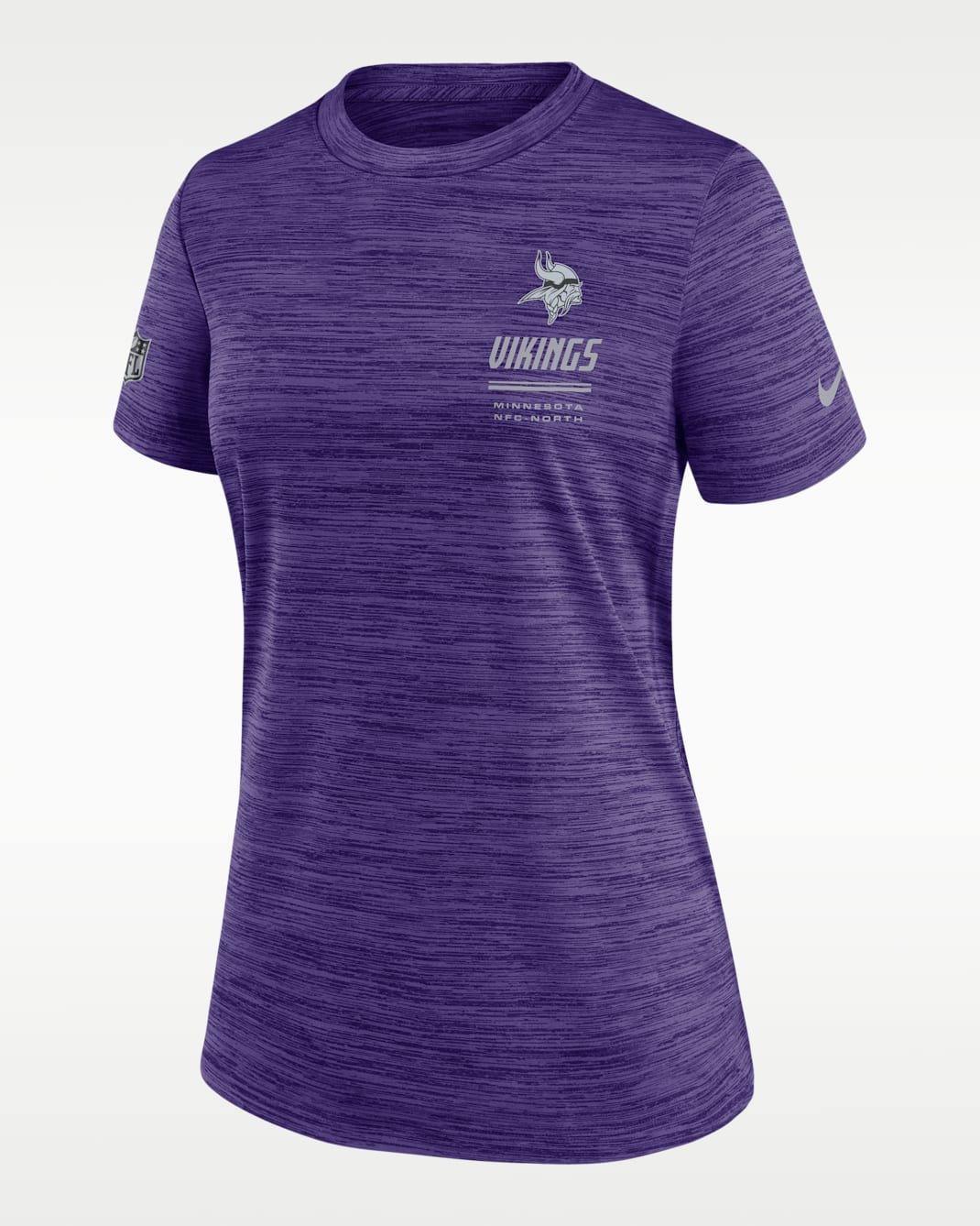 Minnesota Vikings Sideline Velocity Women's Nike Dri-FIT NFL T-Shirt - Purple