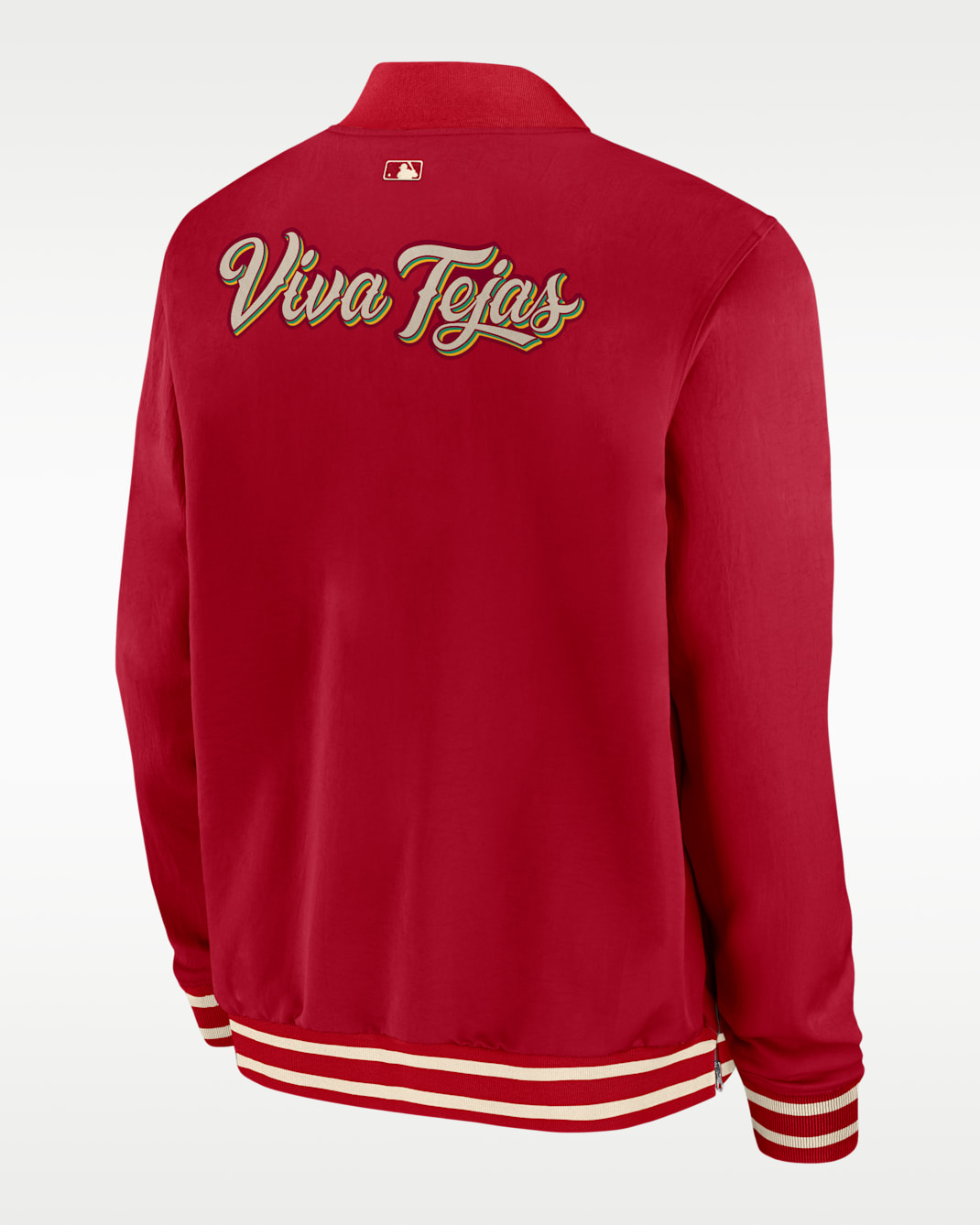 Texas Rangers Authentic Collection City Connect Men's Nike MLB Full-Zip Bomber Jacket