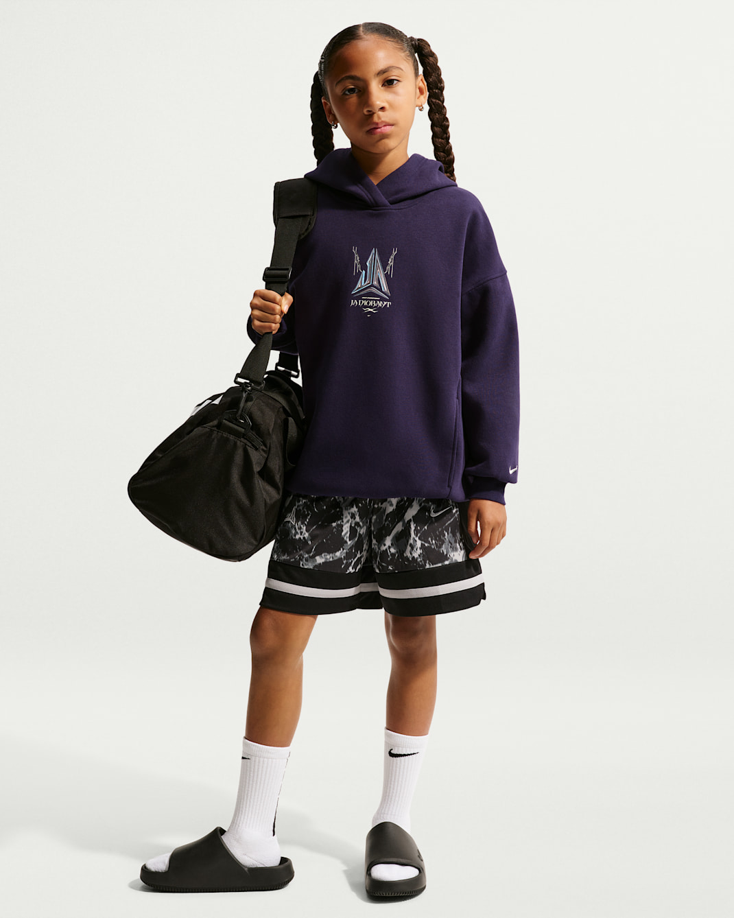 Ja Big Kids' Club Fleece Oversized Hoodie
