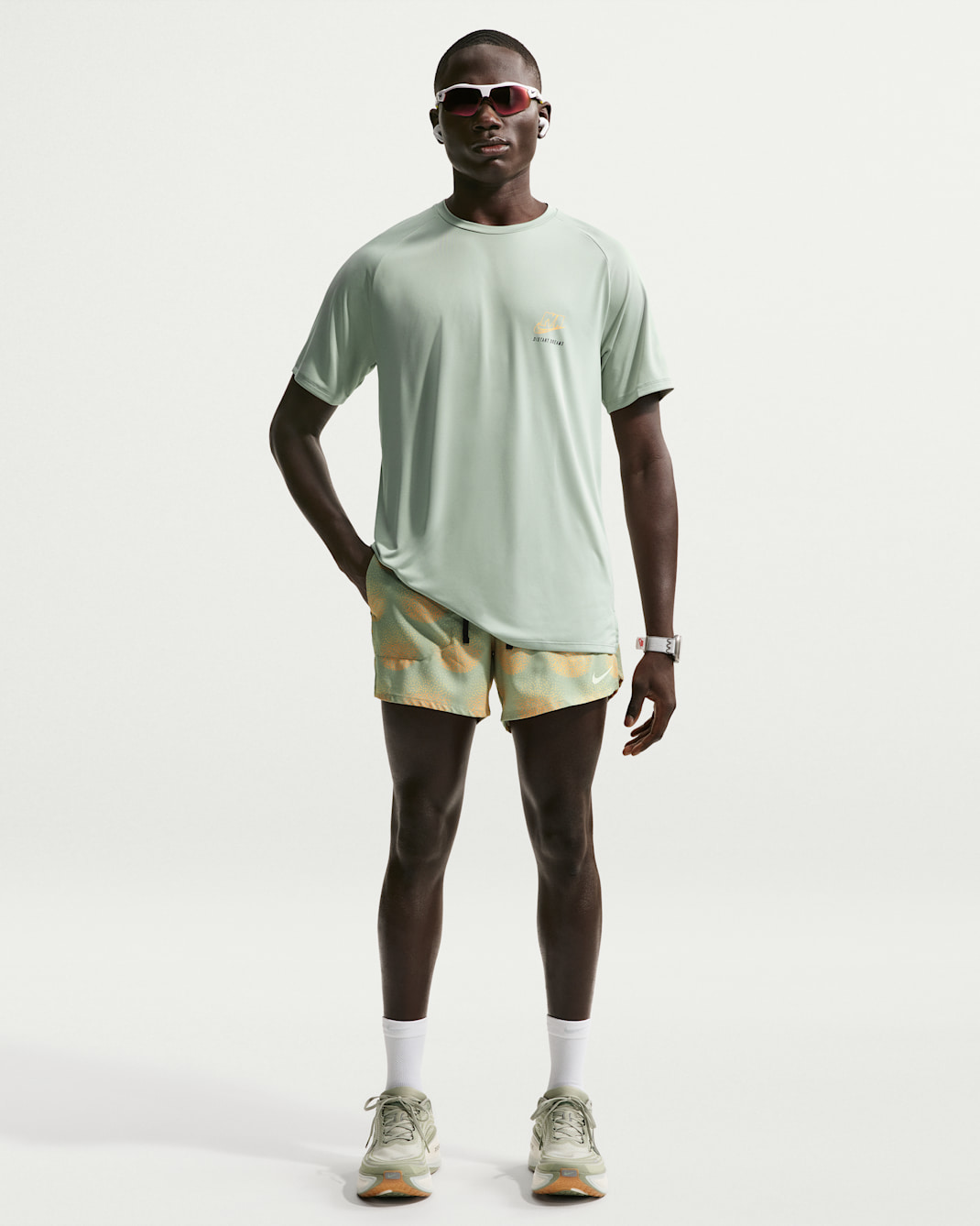 Nike Stride Men's Dri-FIT 5" Brief-Lined Running Shorts - Jade Horizon