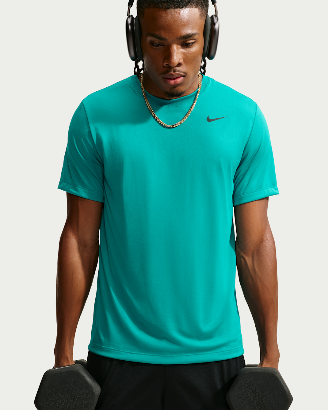 Nike Dri-FIT Legend Men's Fitness T-Shirt - Energy/Black