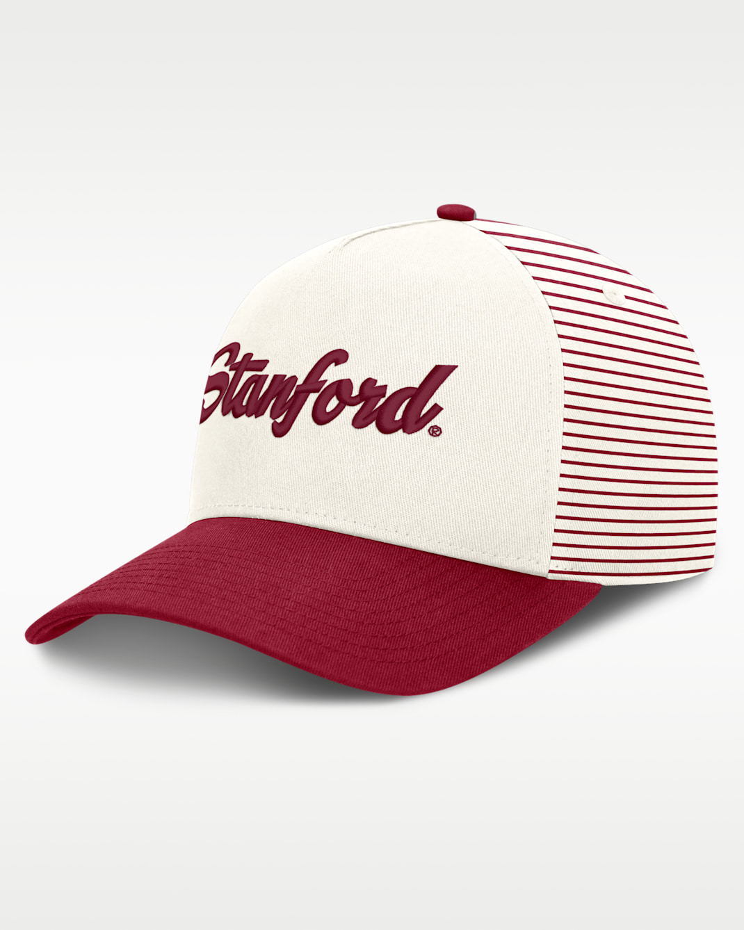 Stanford Rise Men's Nike Dri-FIT College A-Frame Adjustable Hat - White