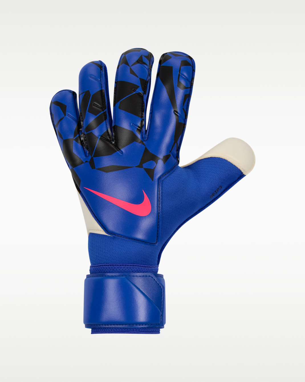 Nike Grip3 Goalkeeper Football Gloves - Racer Blue/Black/Pink Blast