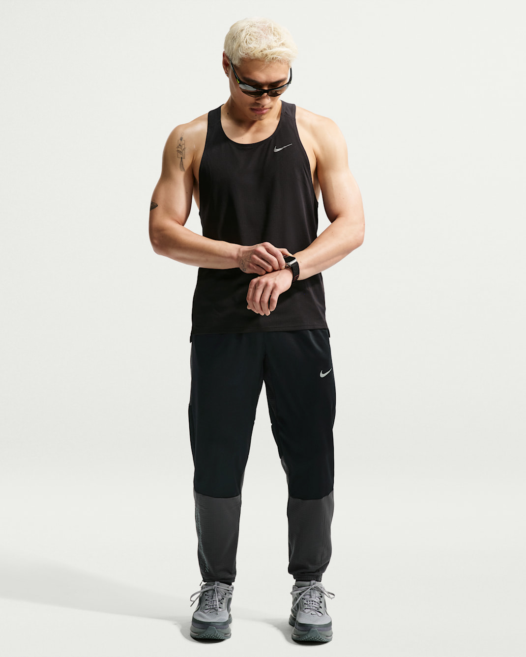 Nike Challenger Men's Therma-FIT Winterized Running Trousers - Black/Anthracite/Black