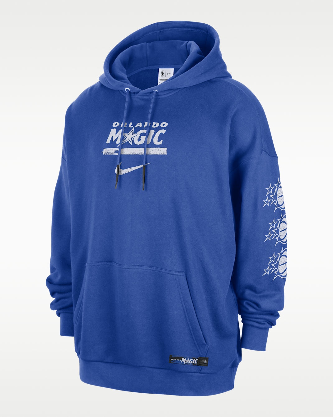 Orlando Magic Courtside Men's Jordan NBA Club Premium Pullover Hoodie - Game Royal/Black