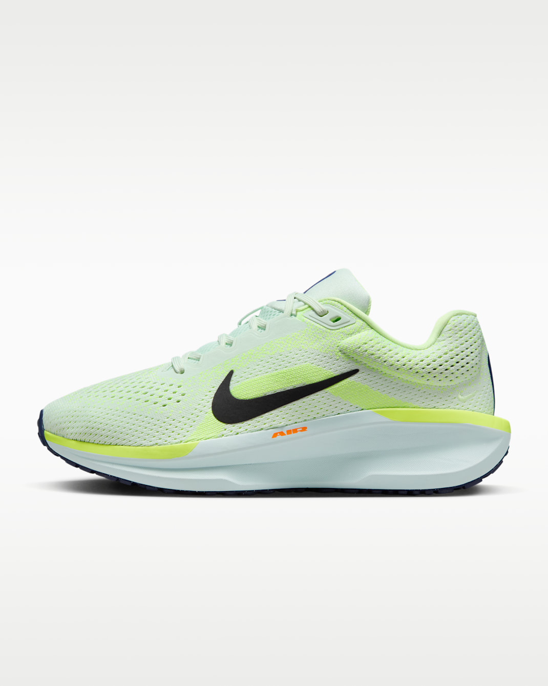 Nike Winflo 11 Women's Road Running Shoes - Barely Green/Volt/Total Orange/Black