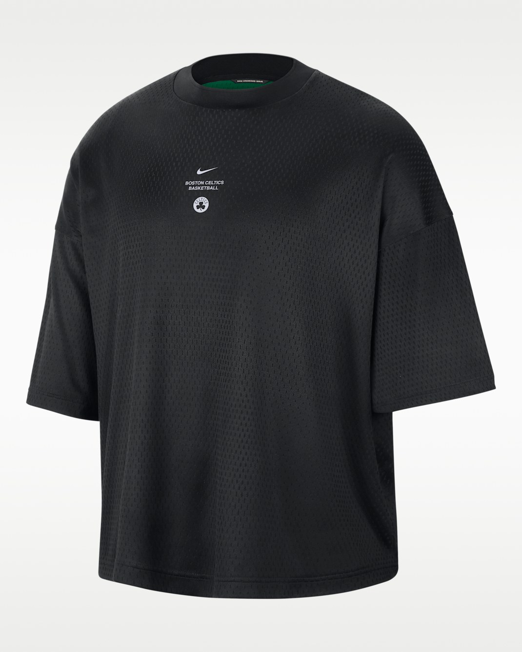 Boston Celtics Standard Issue kortermet basketoverdel til herre - Svart