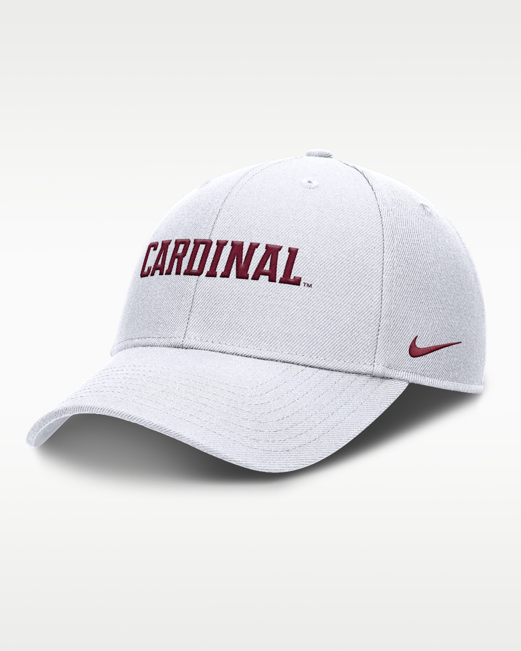 Stanford On-Field Rise Gameday Men's Nike Dri-FIT College Trucker Adjustable Hat - White