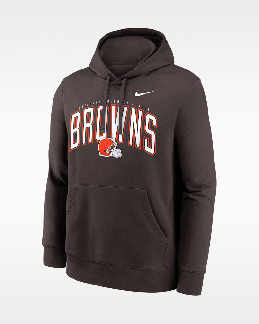 Cleveland Browns Club Men's Nike NFL Pullover Hoodie - Brown