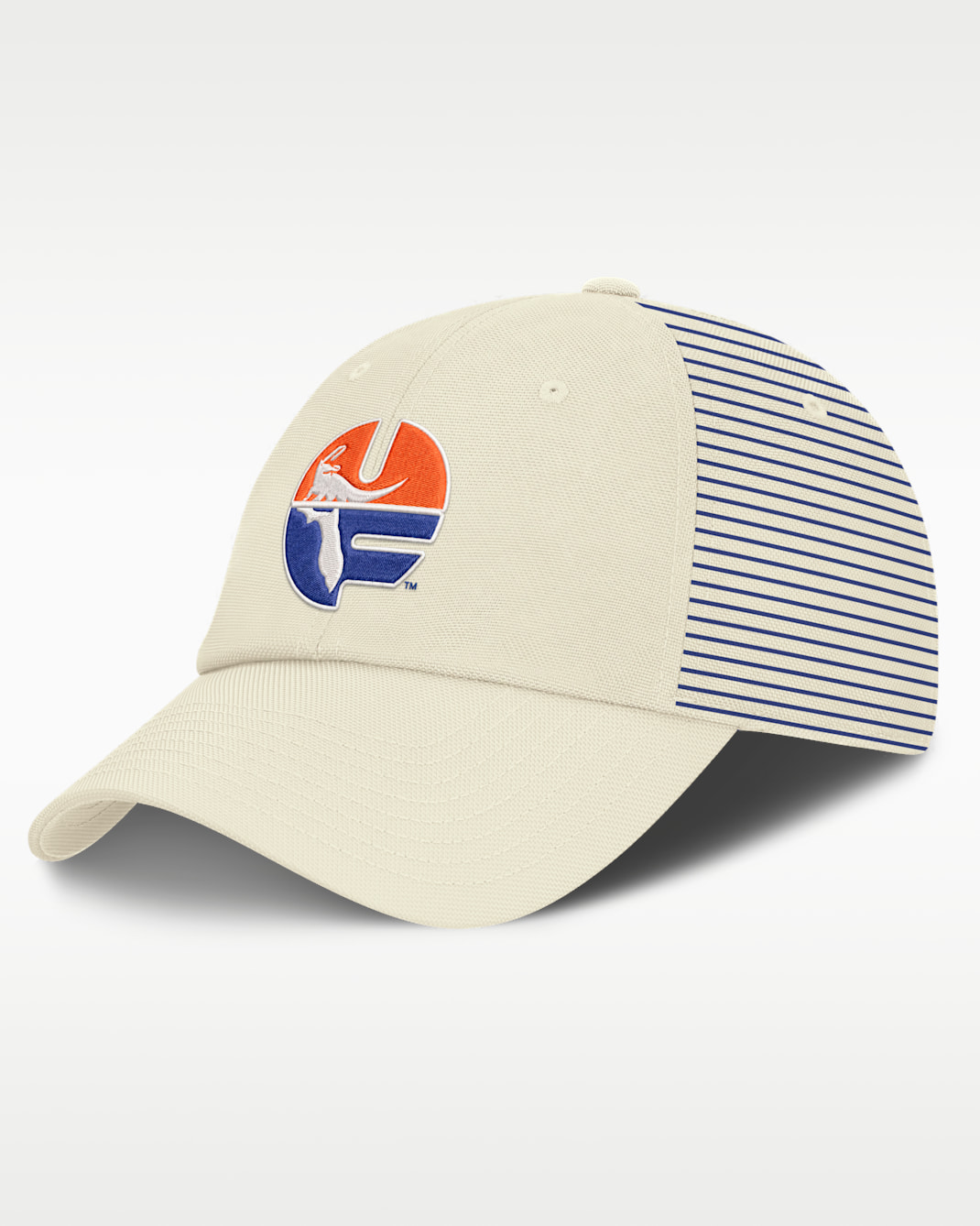 Florida Denim Club Men's Nike College Adjustable Hat - White