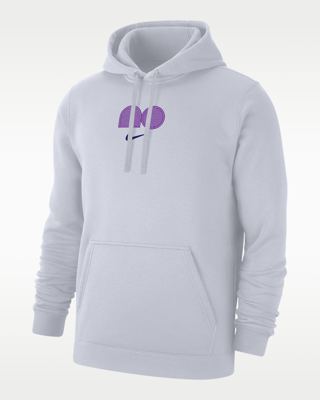 Sudadera con gorro sin cierre de tenis Club Fleece para hombre Naomi Osaka - Blanco