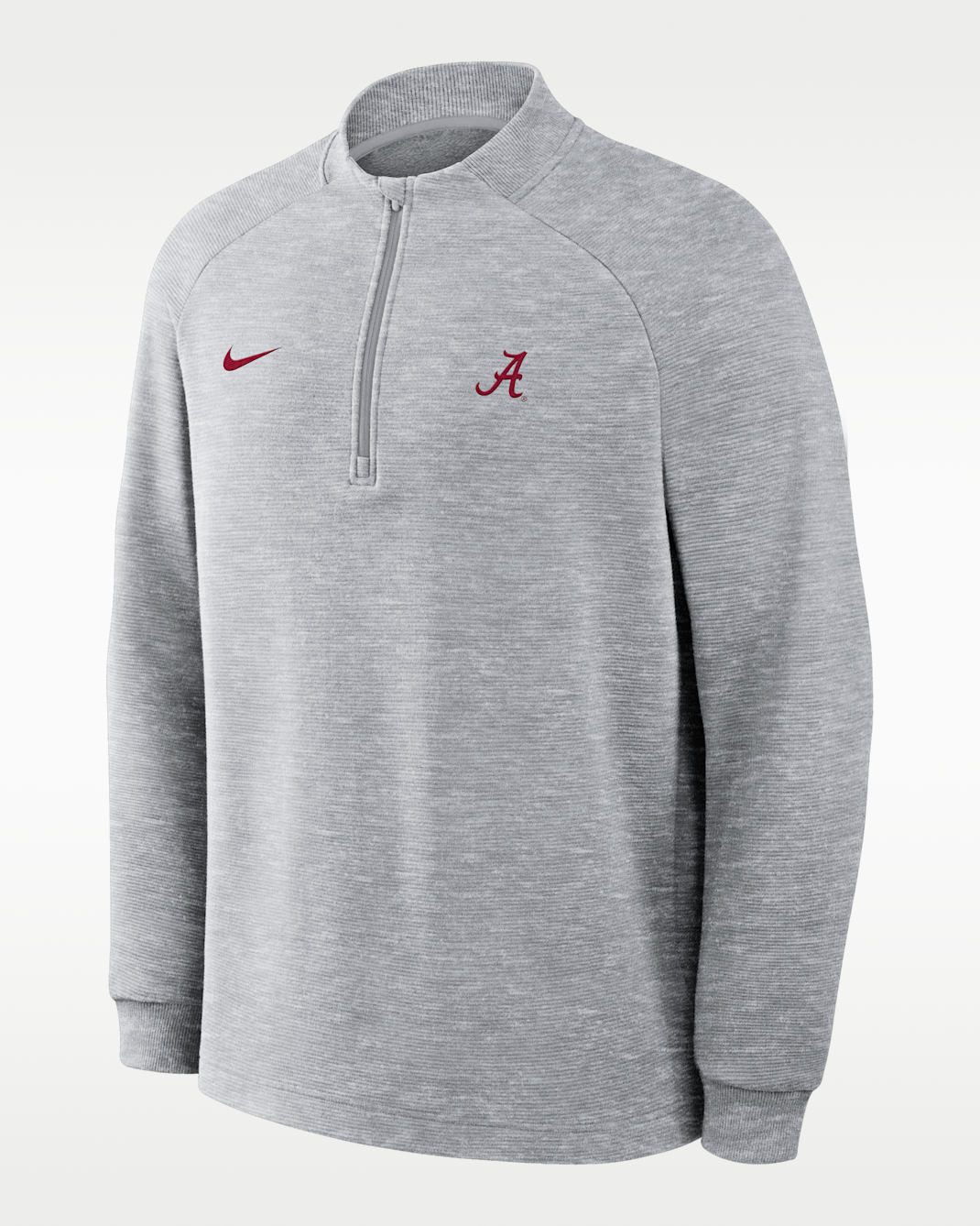 Alabama Par Men's Nike Therma-FIT College Half-Zip Pullover - Grey