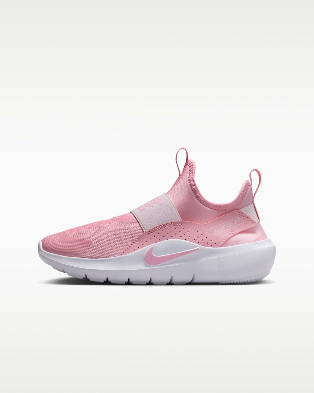 Nike Flex Runner 4 løpesko til store barn - Medium Soft Pink/Pink Foam/Hvit/Medium Soft Pink