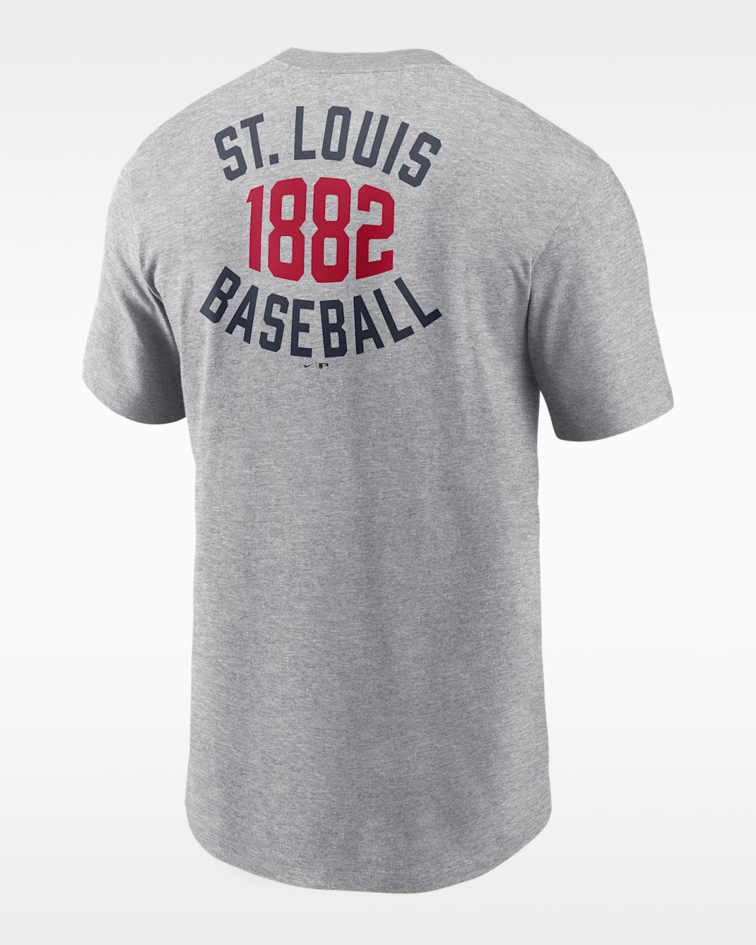 St. Louis Cardinals Cooperstown 2-Hit Large Logo Men's Nike MLB T-Shirt