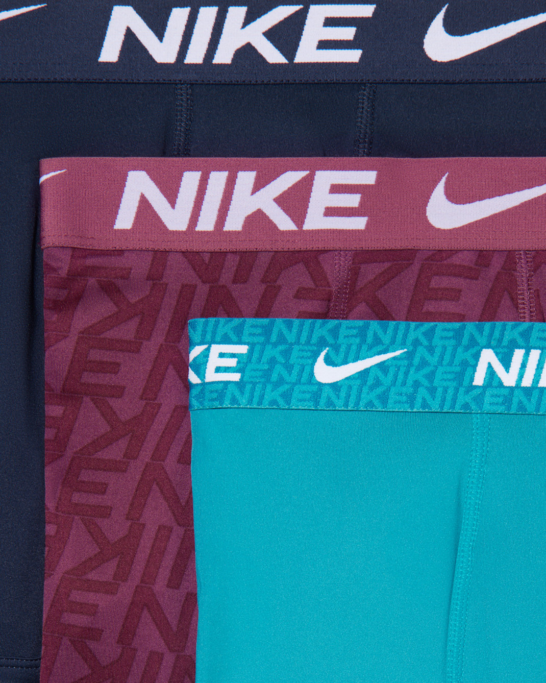 Nike Kids' Metallic Waistband Boxer Briefs ( 3-Pack)