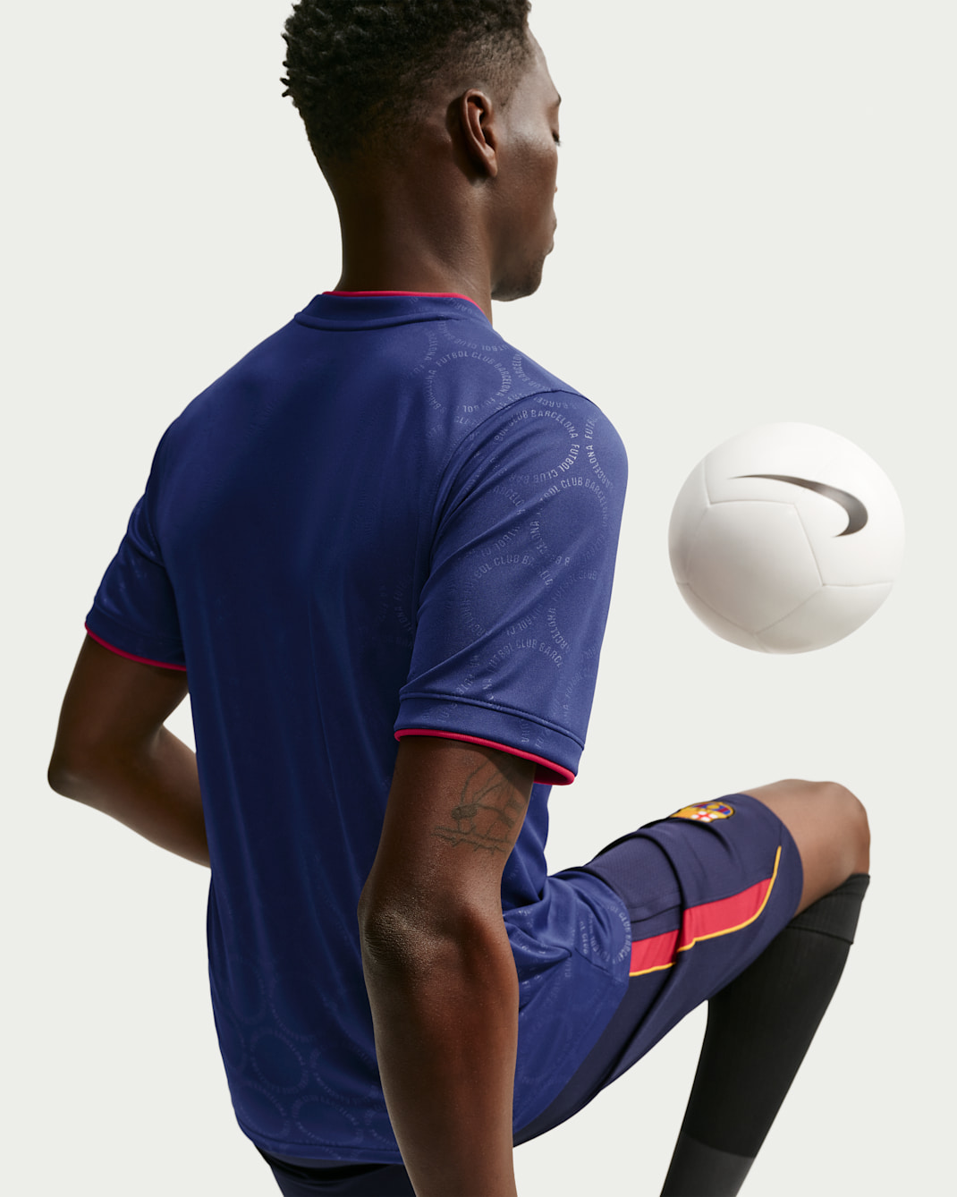 FC Barcelona Third Men's Nike Dri-FIT Soccer Pre-Match Top