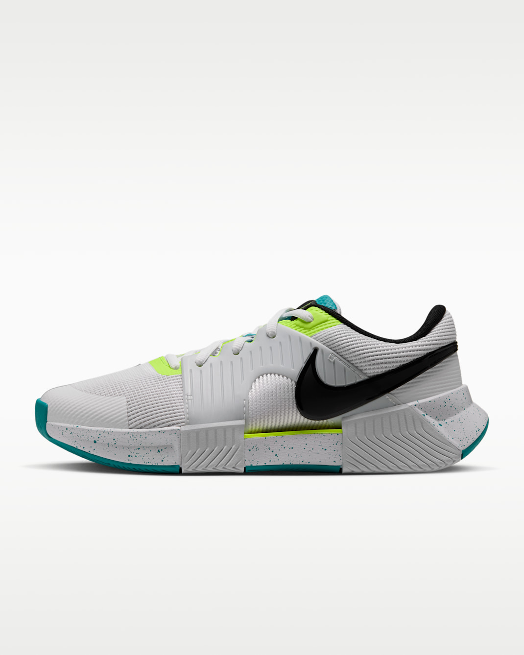 Nike GP Challenge 1.5 Women's Hard Court Tennis Shoes - White/Volt/Energy/Black
