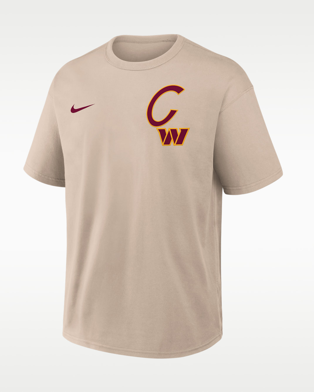 Washington Commanders Rewind Max90 Men's Nike NFL T-Shirt - Sand