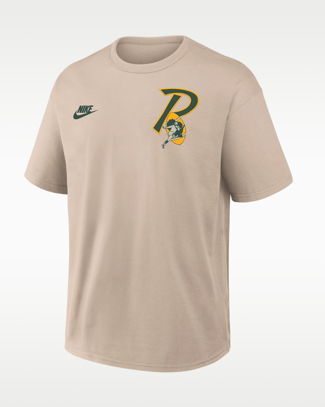 Green Bay Packers Rewind Max90 Men's Nike NFL T-Shirt - Sand