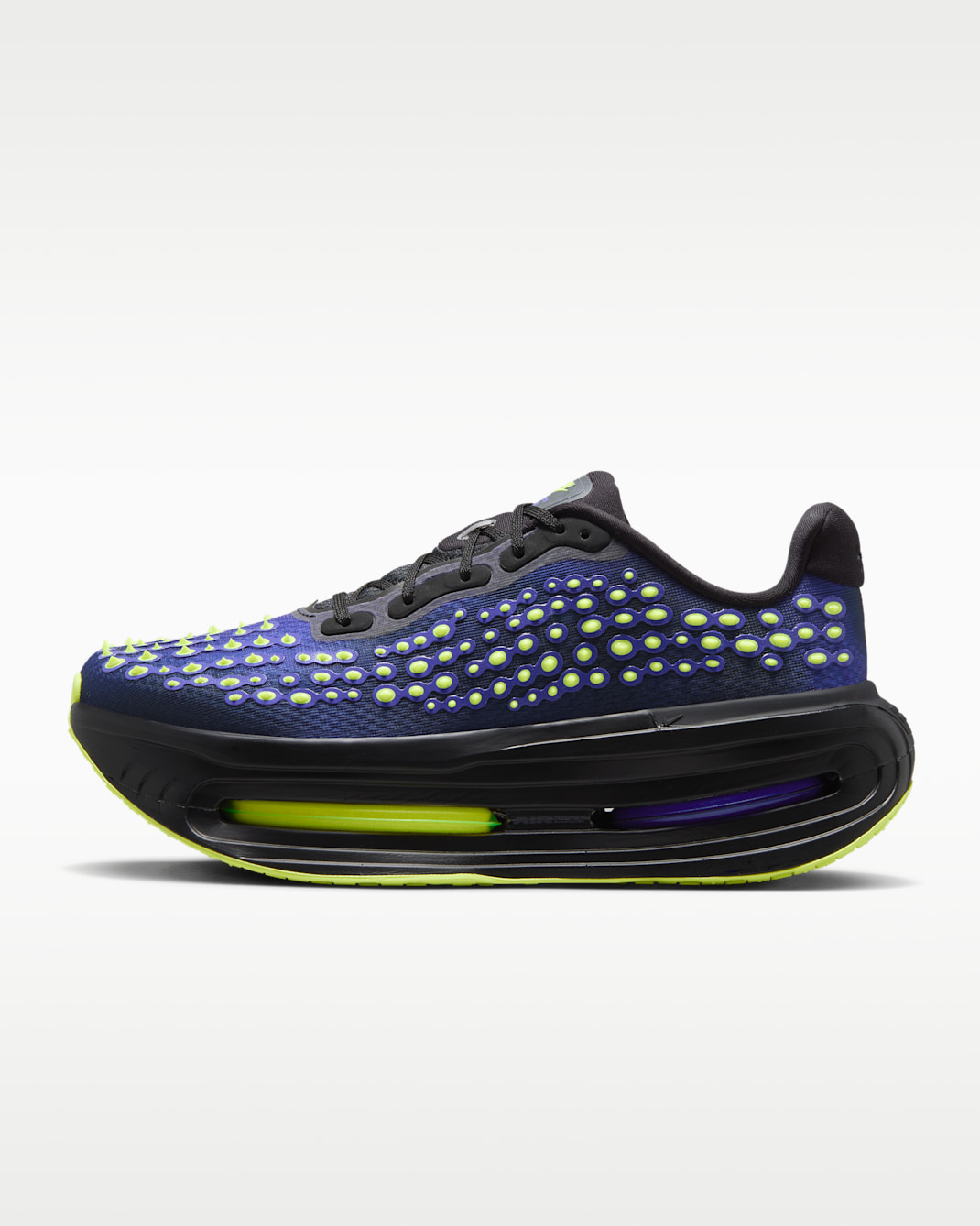 Nike Vomero Premium Men's Road Running Shoes - Black/Rush Violet/Black/Volt Glow