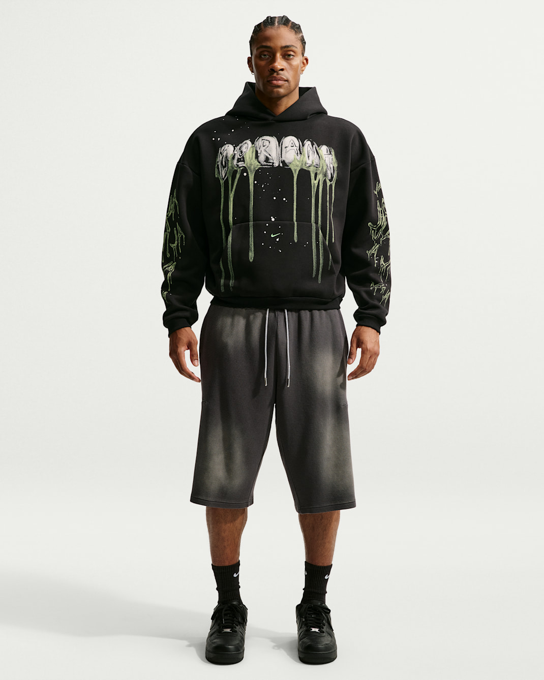 Ja "Halloween" Men's Therma-FIT Brushed Pullover Basketball Hoodie