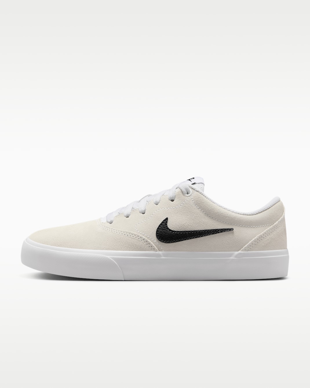 Nike Charge Suede Women's Shoes - White/White/Gum Light Brown/Black