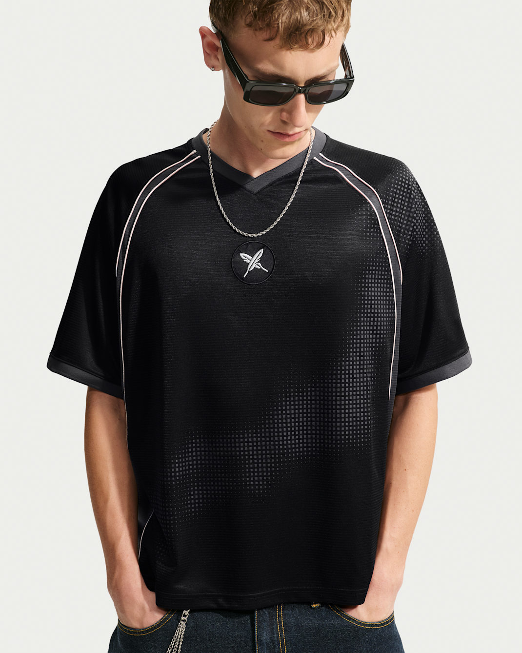 Yuto Short-Sleeve Skate Jersey - Black/Anthracite