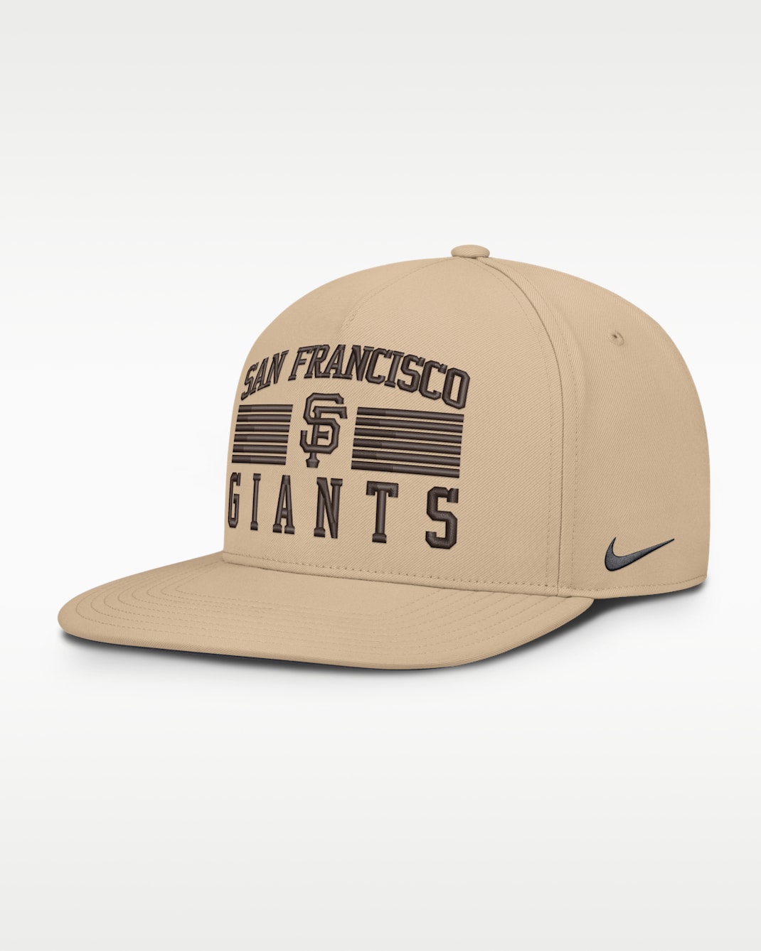 San Francisco Giants Pro Men's Nike AeroBill MLB Adjustable Hat - Khaki