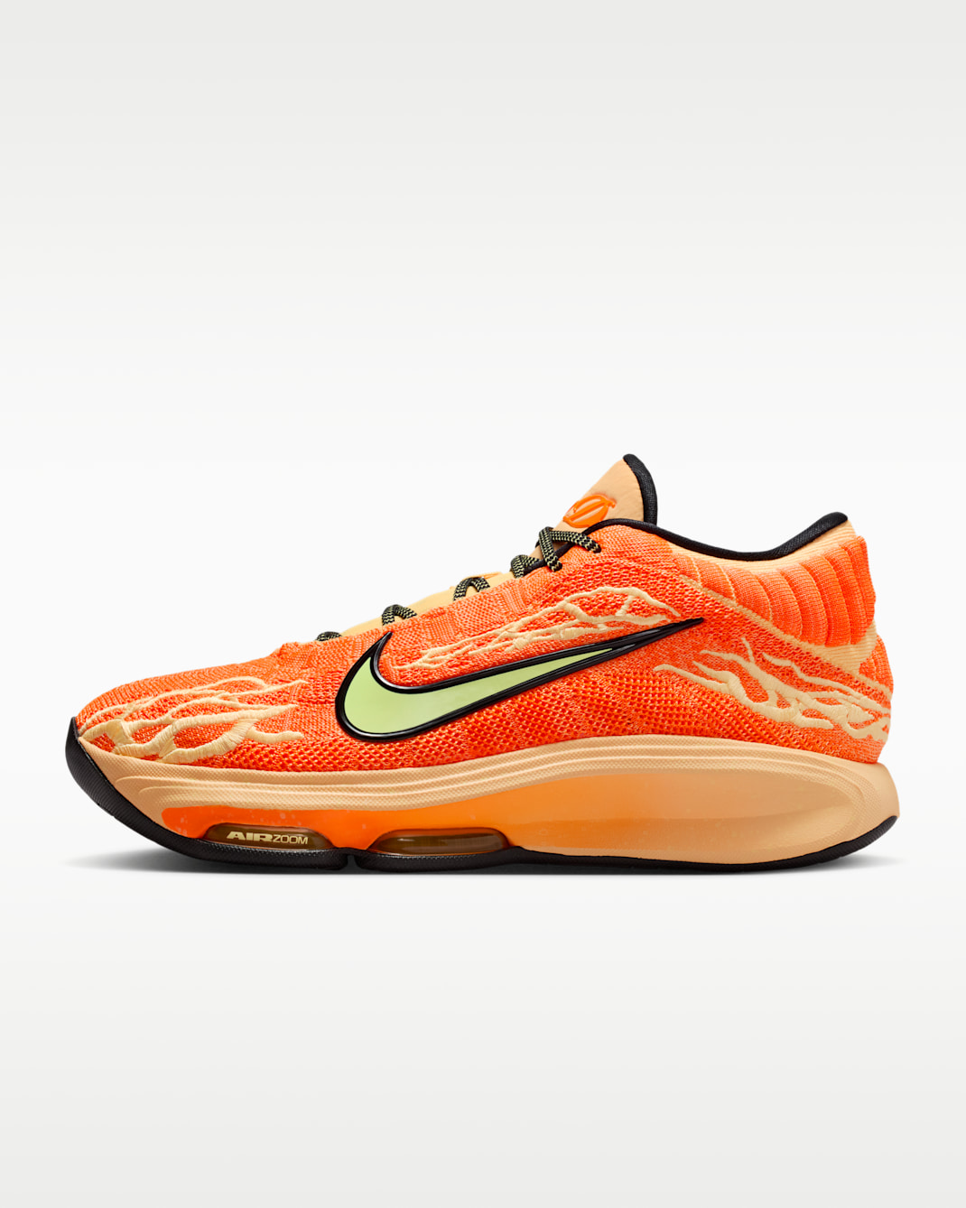 Nike G.T. Hustle 3 "Haunted Heights" Basketball Shoes - Melon Tint/Black/Total Orange/Barely Volt