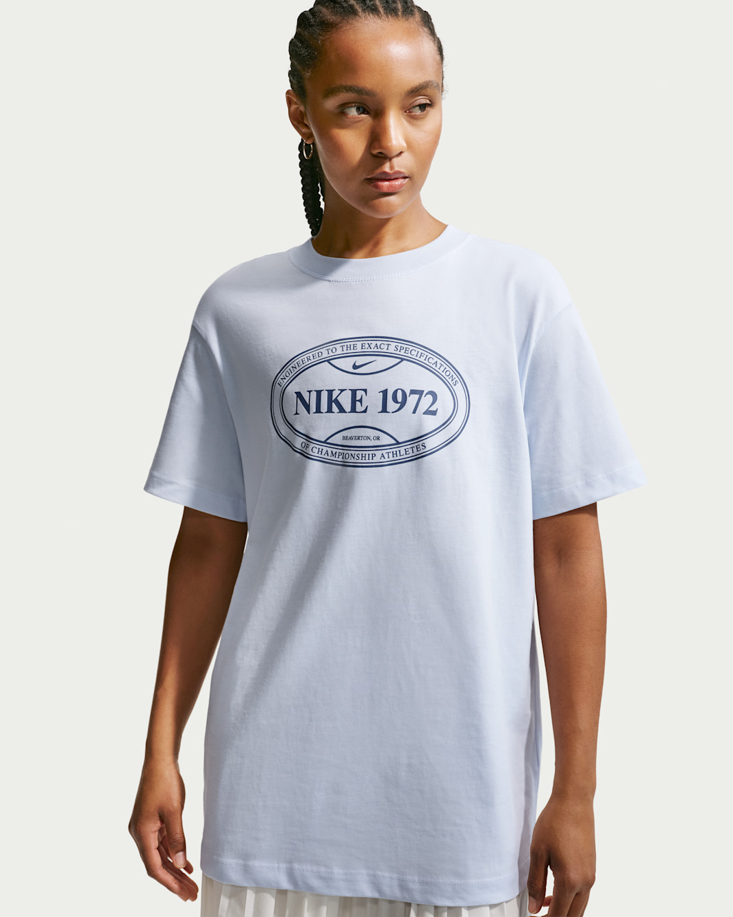 Nike Sportswear Oversize-T-Shirt (Damen) - Football Grey