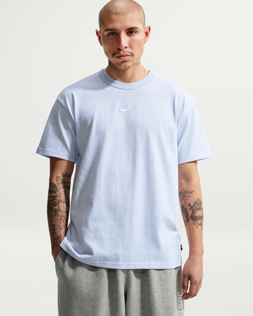 Playera para hombre Nike Sportswear Premium Essentials - Azul hidrógeno