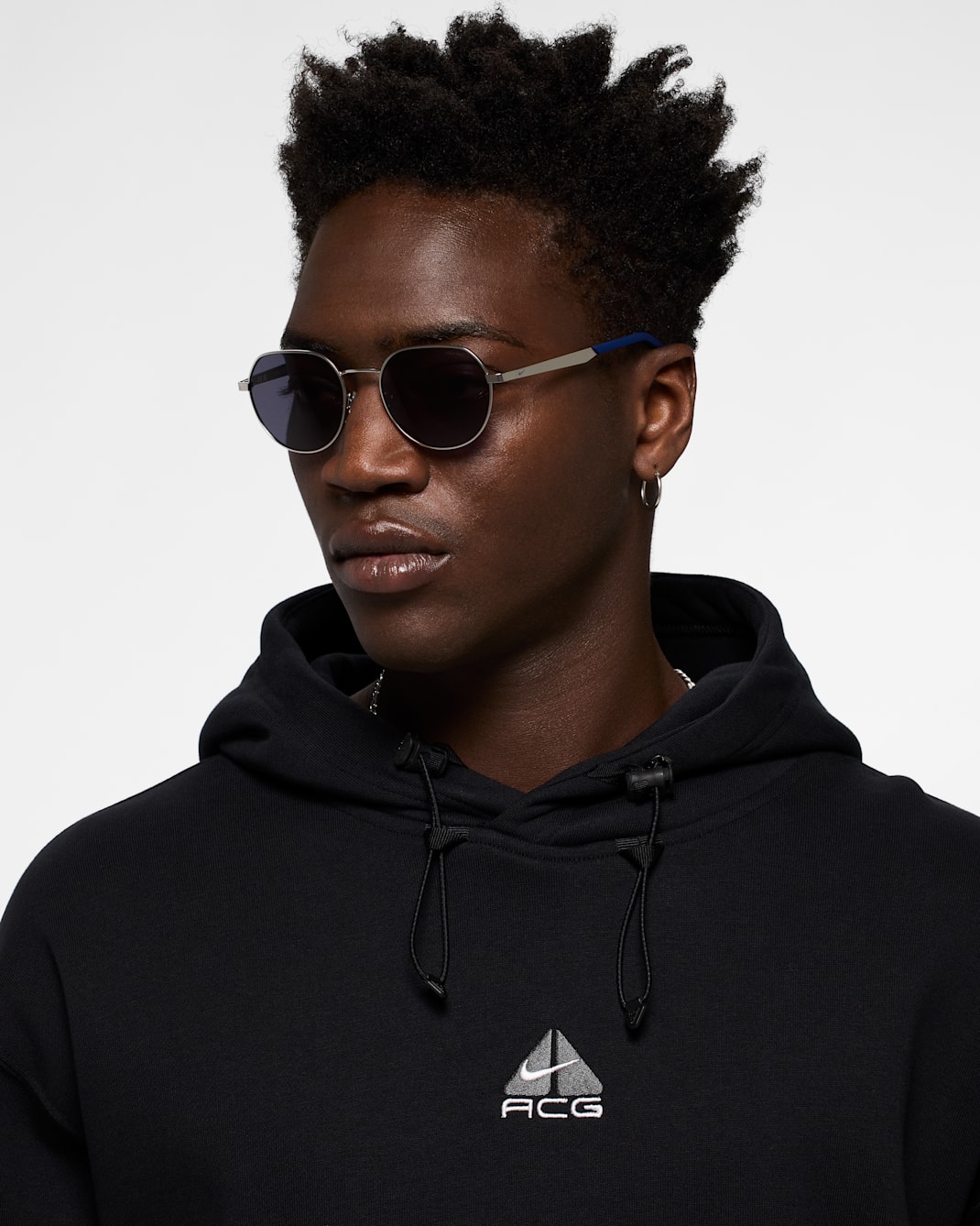 Nike Traveler Trend Sunglasses - Light Grey/Diffused Blue