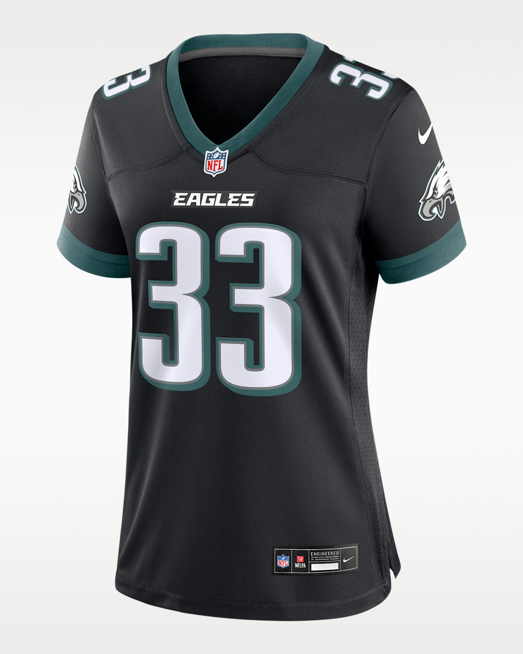Cooper DeJean Philadelphia Eagles Women's Nike NFL Game Jersey - Black