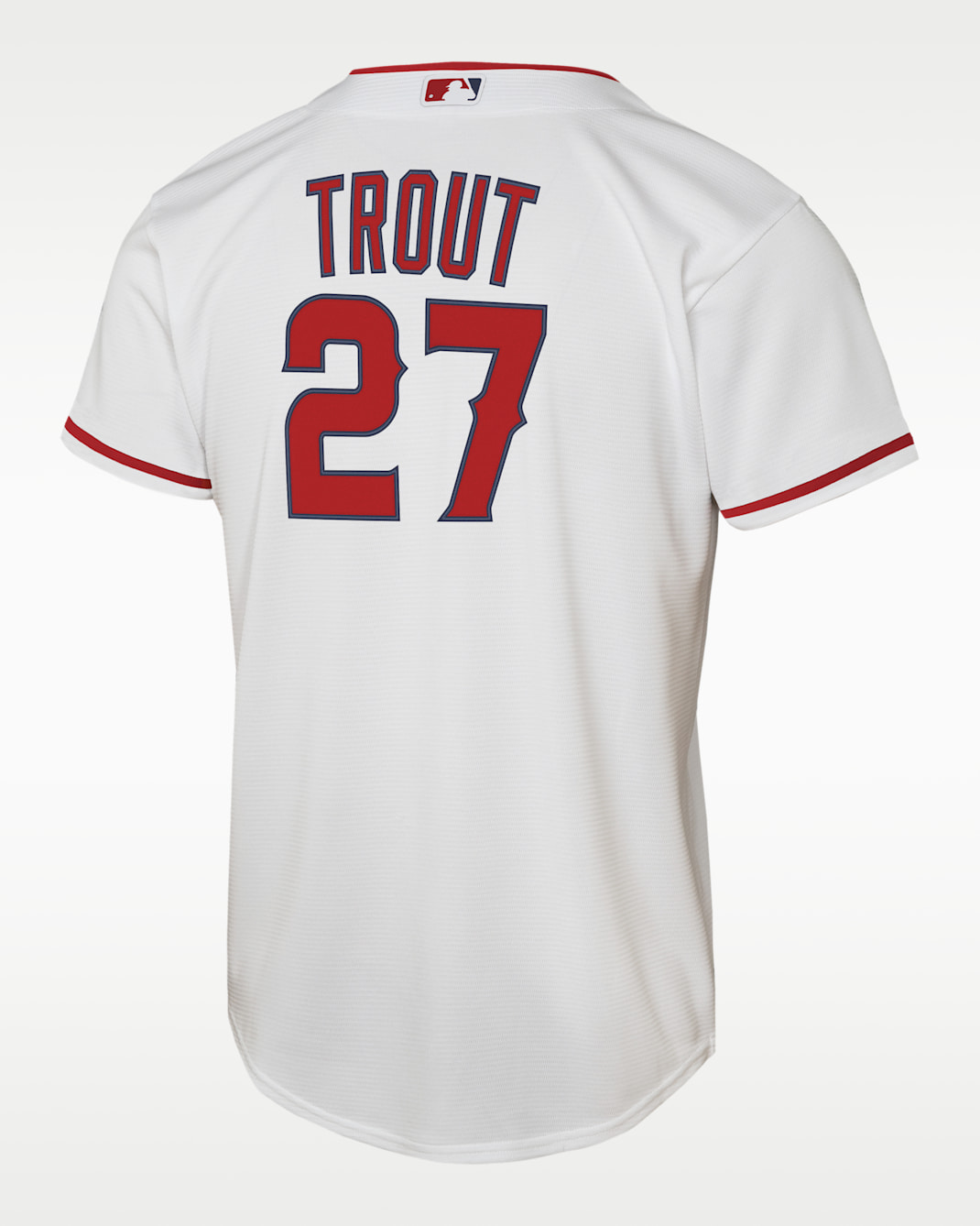Mike Trout Los Angeles Angels Baseline Big Kids' Nike MLB Home Replica Jersey