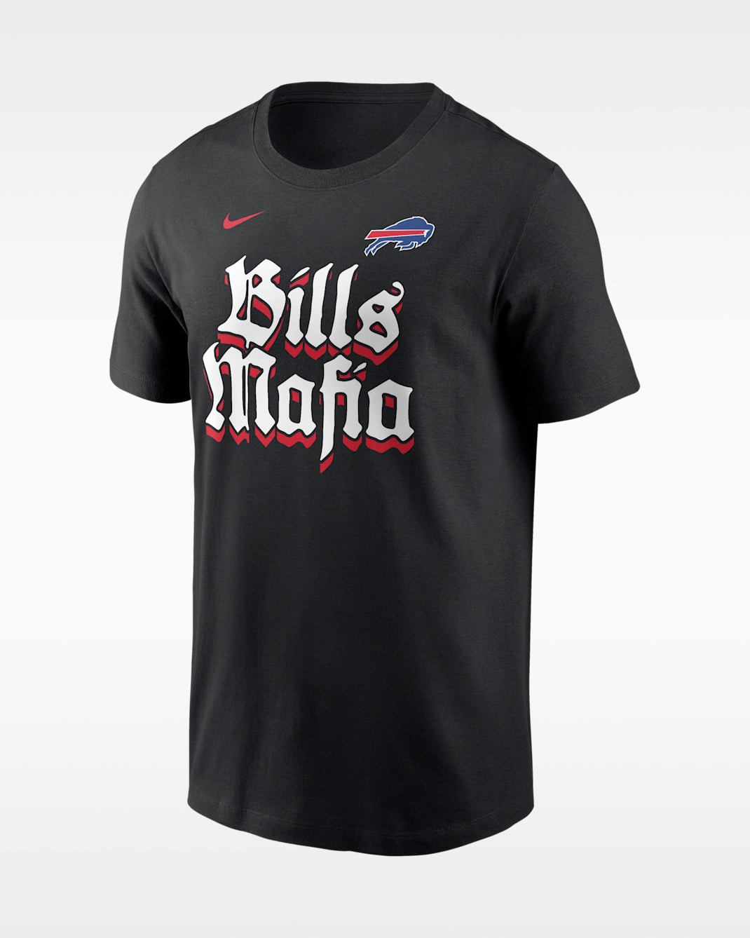 Buffalo Bills Mafia Logo Club Men's Nike NFL T-Shirt - Black