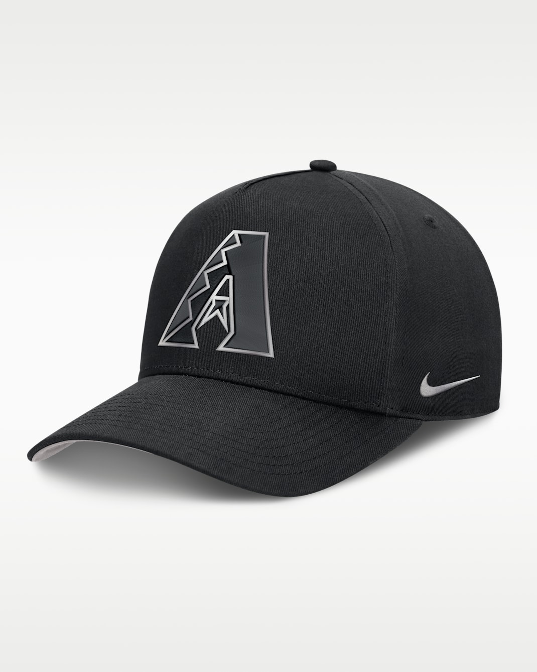 Arizona Diamondbacks Rise Men's Nike Dri-FIT MLB A-Frame Trucker Adjustable Hat - Black