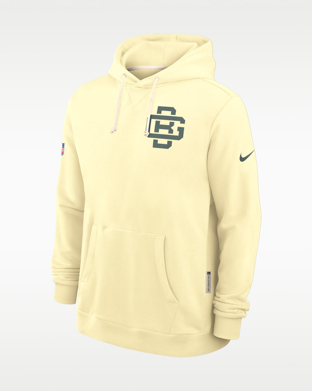 Green Bay Packers Rivalries Collection Sideline Men's Nike Dri-FIT NFL Pullover Hoodie - Vintage Green