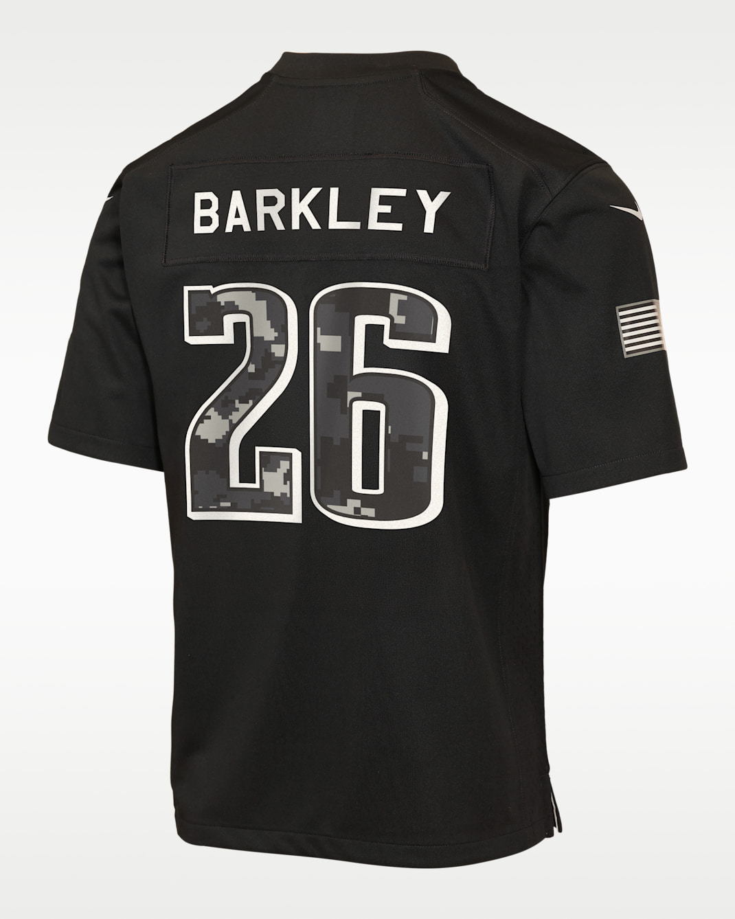 Saquon Barkley Philadelphia Eagles Salute to Service Big Kids' Nike NFL Game Jersey