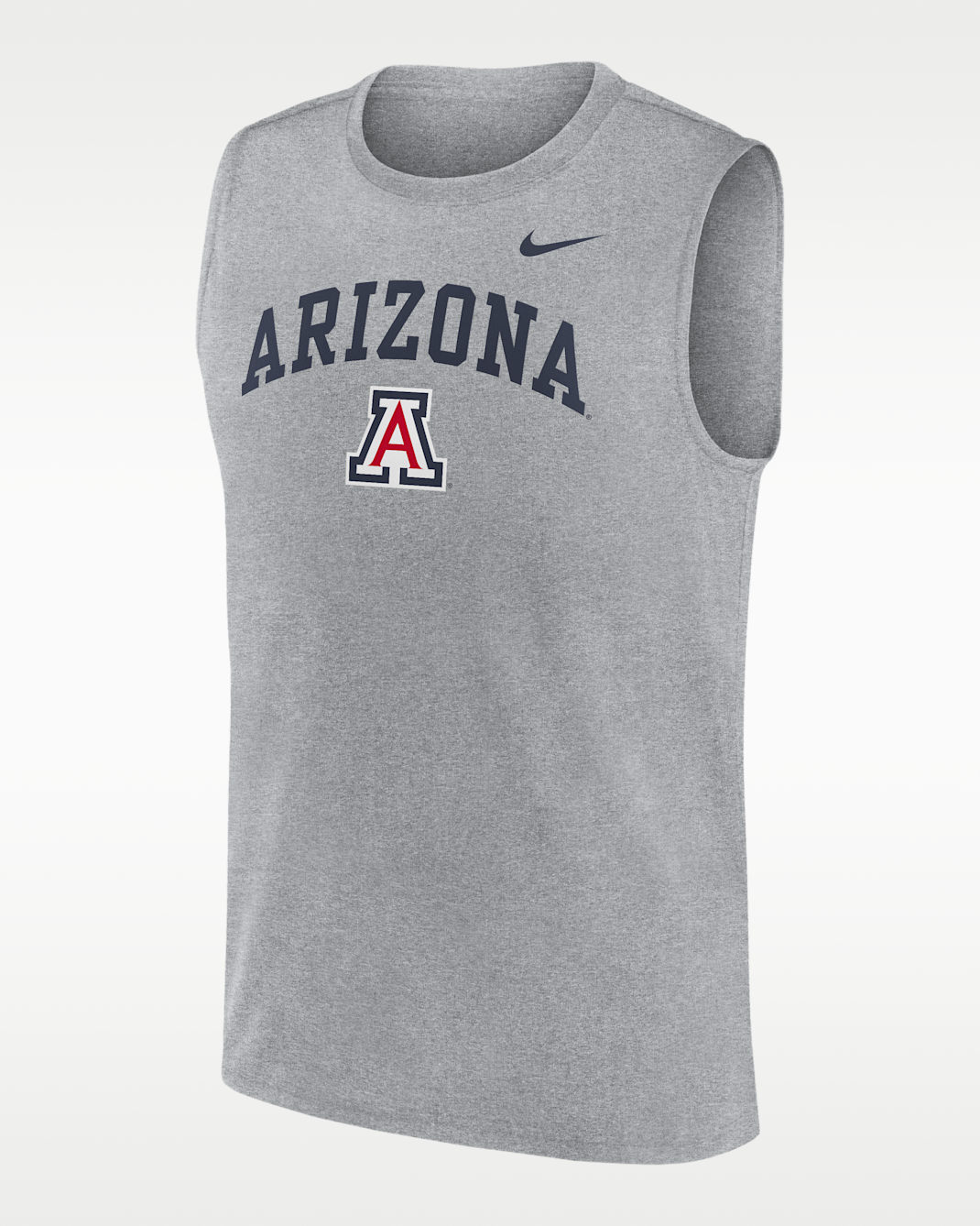 Auburn Primetime Arch Legend Men's Nike Dri-FIT College Muscle Tank Top - Grey