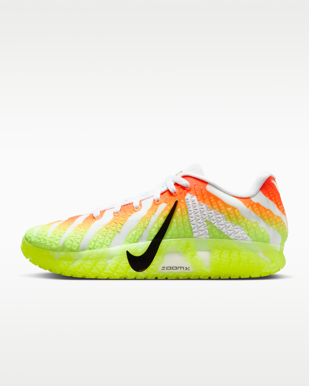 Ja 3 'Snowed In' Basketball Shoes - White/Bright Crimson/Volt/Black