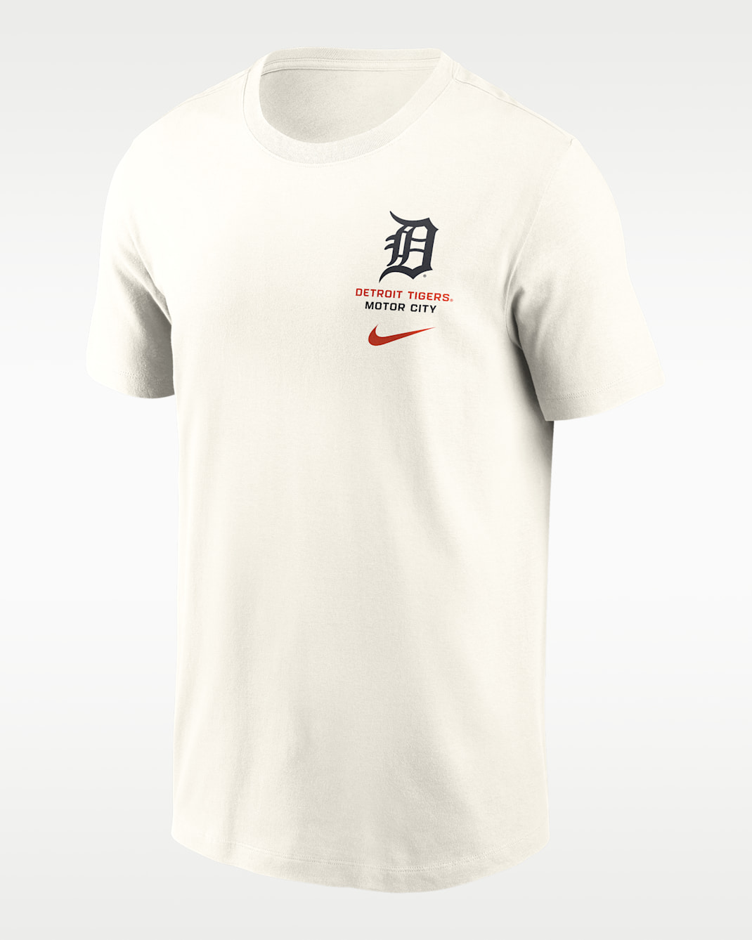 Detroit Tigers 2-Hit Men's Nike MLB T-Shirt - Cream