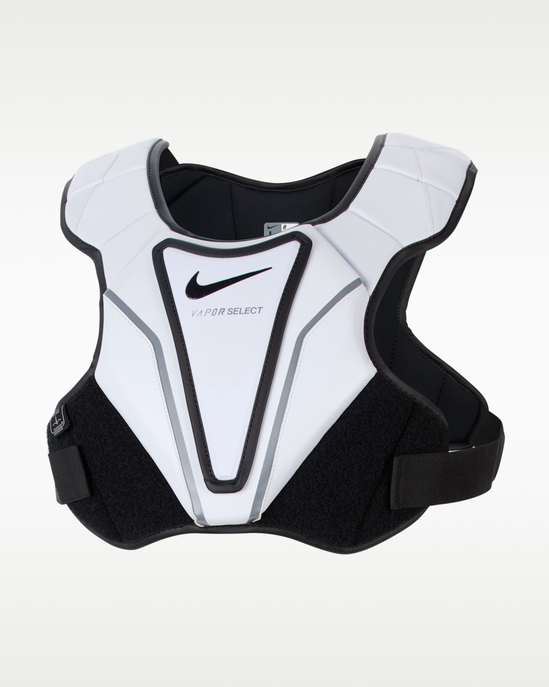 Forro para almohadilla para el hombro de lacrosse para hombre Nike Vapor Select 2.0 - Blanco