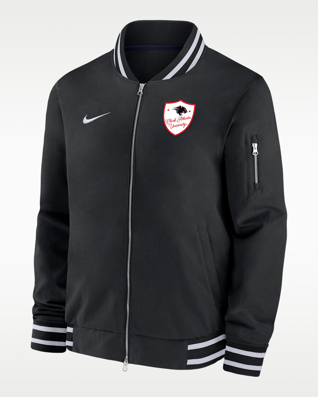 Nike College (Clark Atlanta University) Men's Bomber Jacket - Black