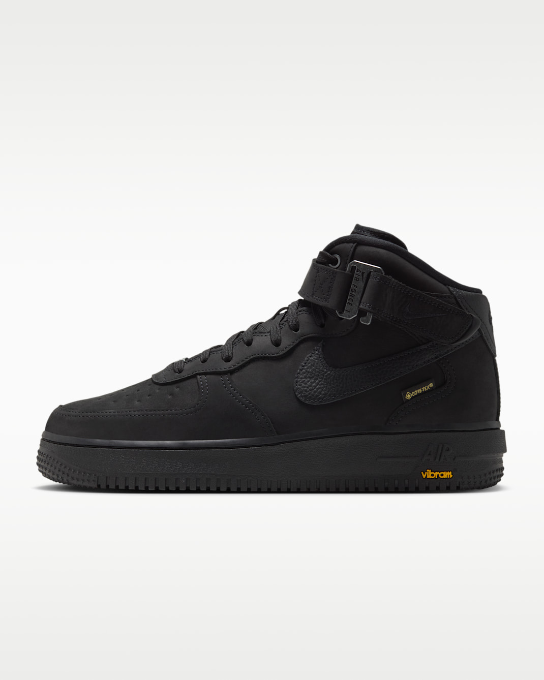 Nike Air Force 1 Mid '07 GORE-TEX Vibram® Men's Shoes - Black/Smoke Grey/Black