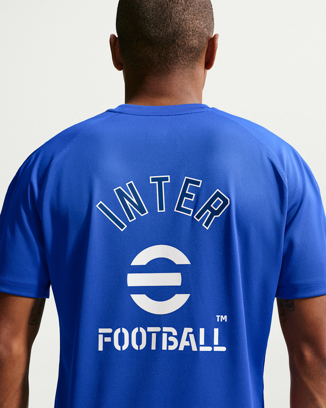 Inter Milan Strike Men's Nike Soccer Dri-FIT Short-Sleeve Top