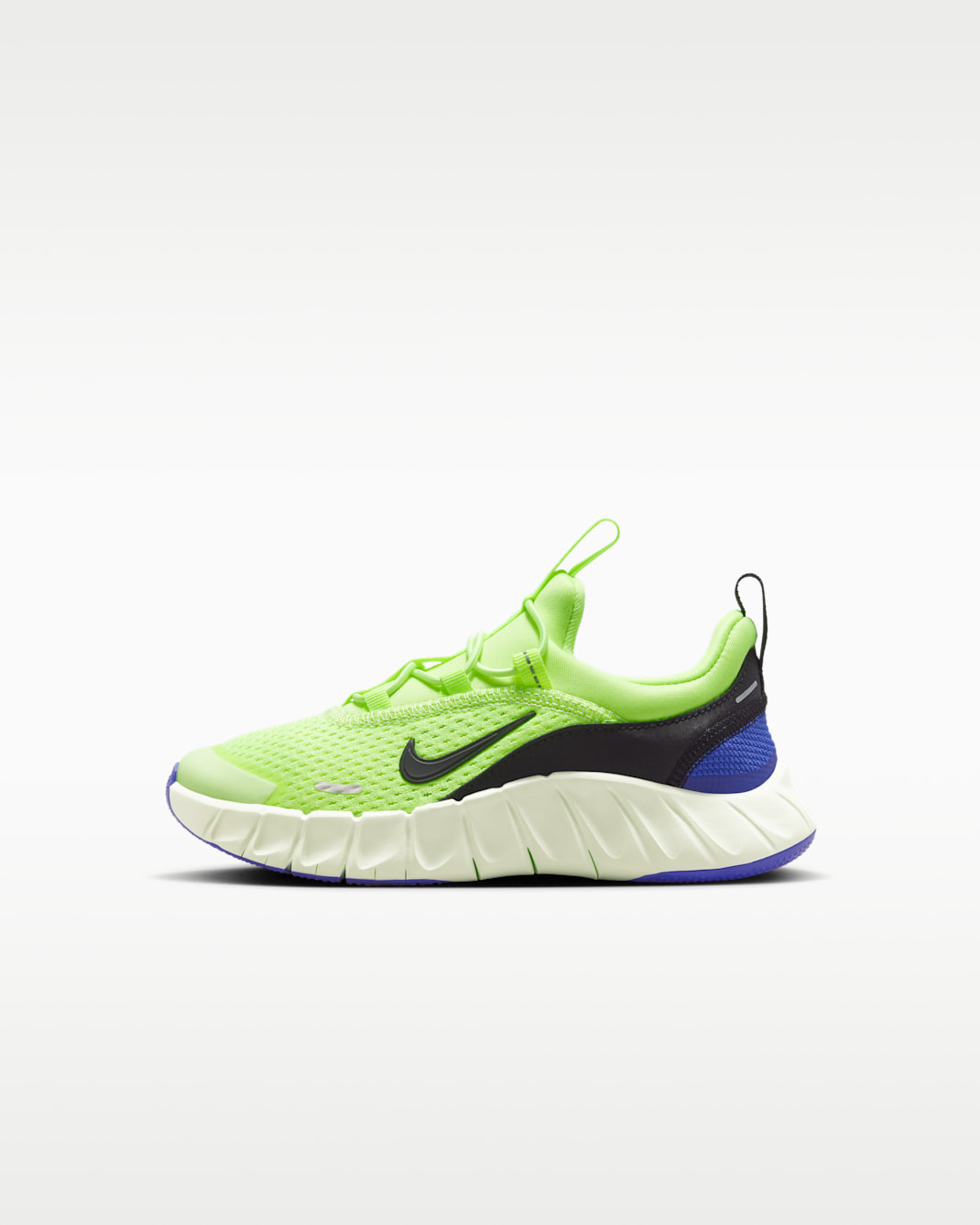 Nike Free Ride Younger Kids' Running Shoes - Volt Ice/Lapis/Volt Tint/Black Spruce