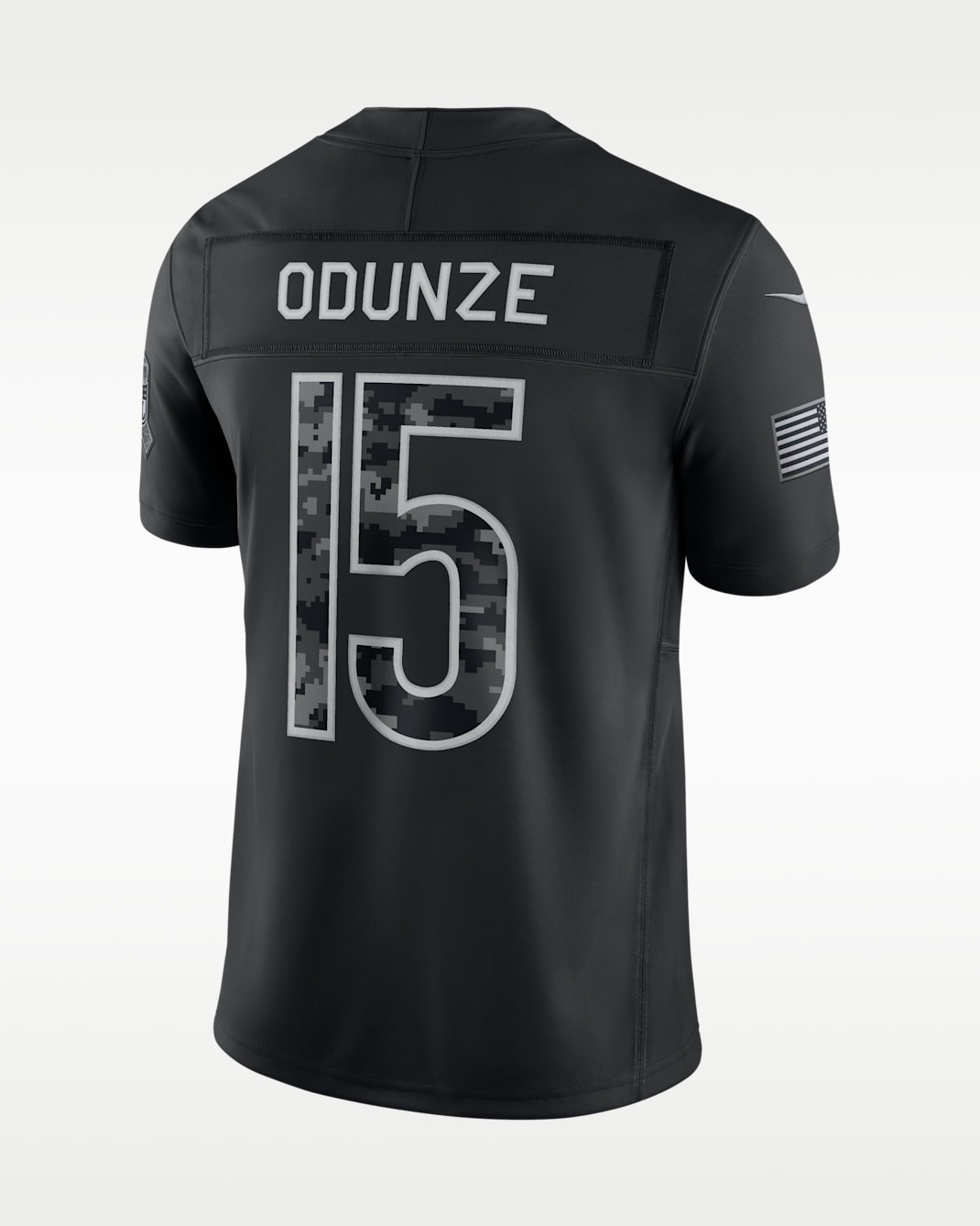 Rome Odunze Chicago Bears Salute to Service Men's Nike Dri-FIT NFL Limited Jersey