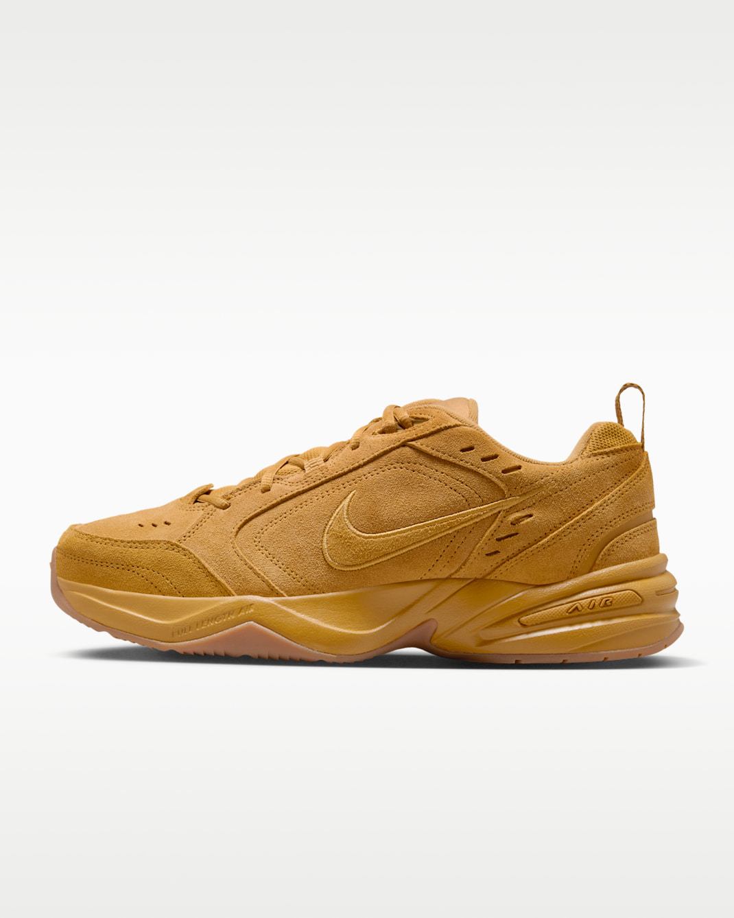 Nike Air Monarch SE Men's Workout Shoes - Wheat/Gum Medium Brown/Black/Wheat