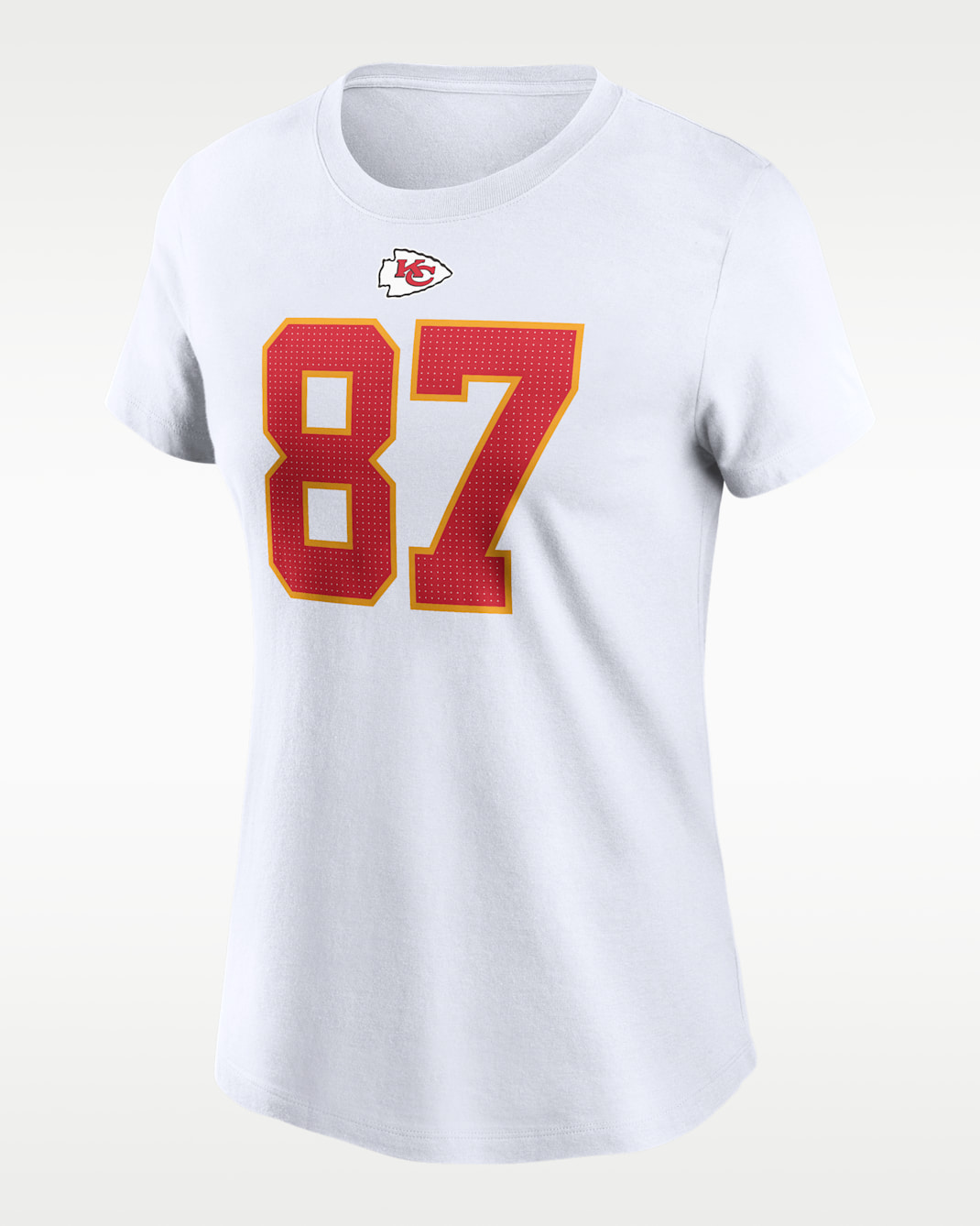 Travis Kelce Kansas City Chiefs Women's Nike NFL T-Shirt - White