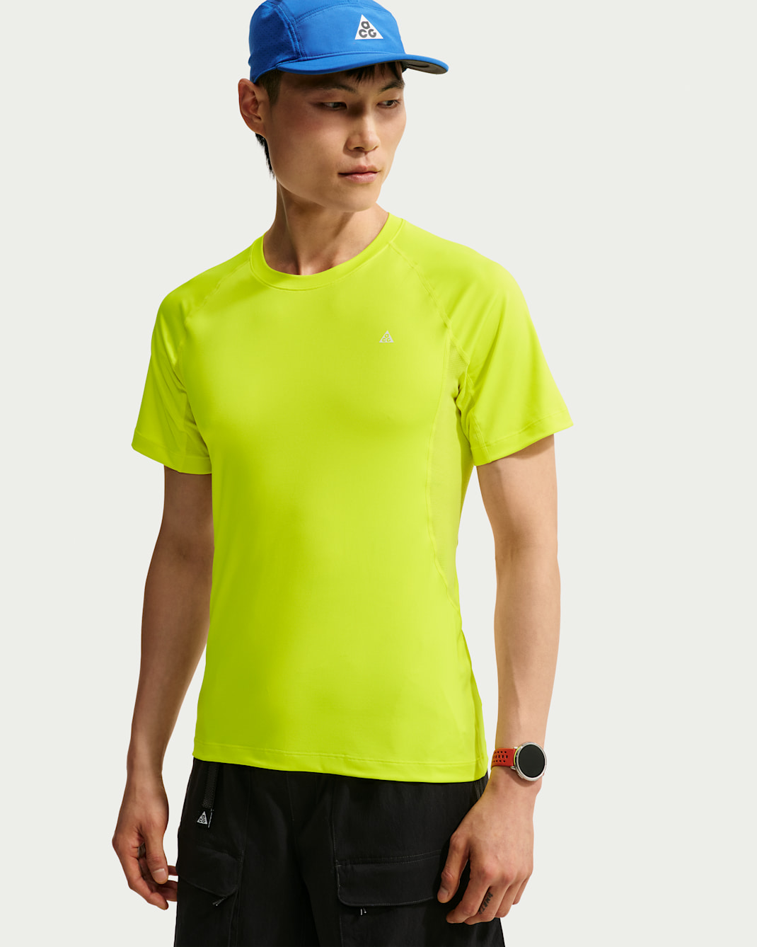 ACG ワイルドシー メンズ Dri-FIT ショートスリーブ インナー トップス - レモンベノム/サミットホワイト